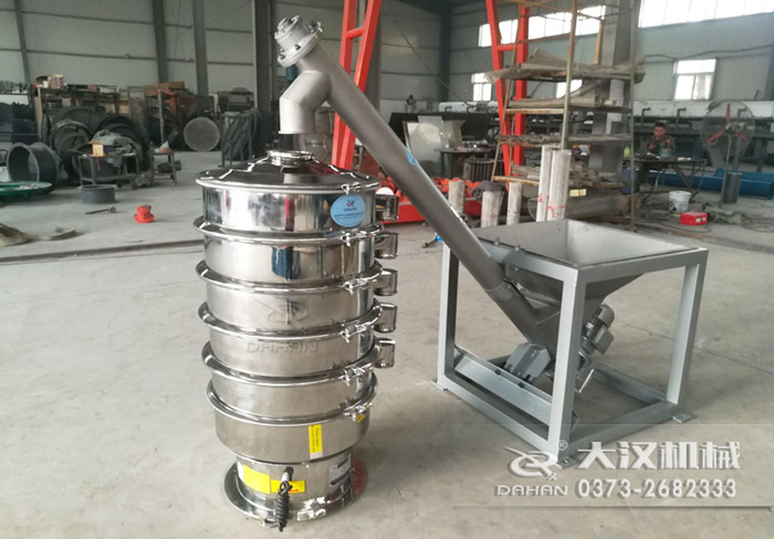 振動篩配套螺旋(xuán)輸送機(jī)